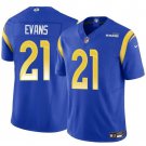 Los Angeles Rams Zach Evans Blue 2024 Vapor F.U.S.E. Stitched Jersey