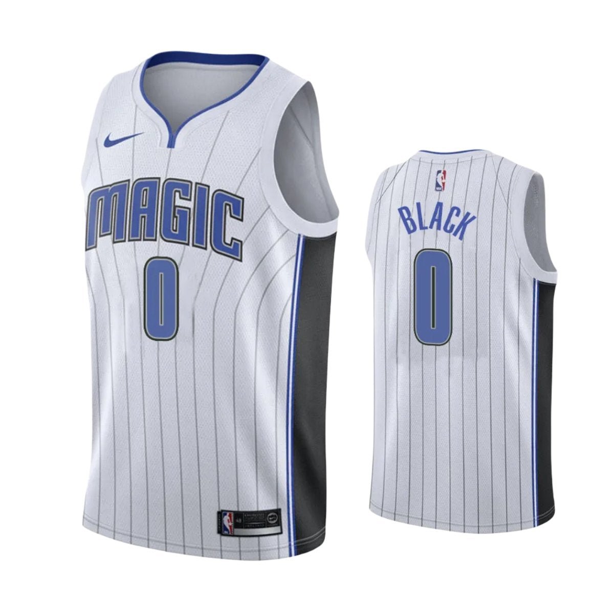 Men & Youth #0 Anthony Black Orlando Magic Association Edition White Jersey
