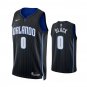 Men & Youth #0 Anthony Black Orlando Magic Icon Edition Black Jersey