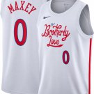 Men & Youth #0 Tyrese Maxey Philadelphia 76ers 2022-23 City Edition White Jersey