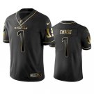 Men & Youth #1 Ja'Marr Chase Cincinnati Black Golden Edition Jersey