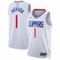 Men & Youth #1 Reggie Jackson Los Angeles Clippers Association Edition White Jersey