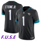 Men & Youth #1 Travis Etienne Jacksonville Jaguars Color Rush Limited Black Jersey