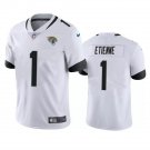 Men & Youth #1 Travis Etienne Jacksonville Jaguars Color Rush Limited White Jersey