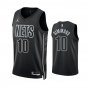 Men & Youth #10 Ben Simmons Brooklyn Nets 2022-23 Statement Edition Black Jersey