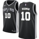 Men & Youth #10 Dennis Rodman San Antonio Spurs Statement Edition Black Jersey