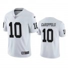Men & Youth #10 Jimmy Garoppolo Las Vegas Raiders Color Rush Limited White Jersey