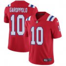 Men & Youth #10 Jimmy Garoppolo New England Patriots Color Rush Limited Red Jersey