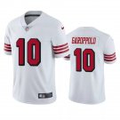 Men & Youth #10 Jimmy Garoppolo San Francisco 49ers Color Rush Limited White Jersey
