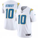 Men & Youth #10 Justin Herbert Los Angeles Color Rush Limited White Jersey