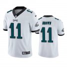 Men & Youth #11 A.J. Brown Philadelphia Eagles Color Rush Limited White Jersey