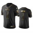 Men & Youth #11 A.J. Brown Tennessee Titans Black Golden Edition Jersey
