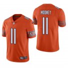 Men & Youth #11 Darnell Mooney Chicago Bears Color Rush Limited Orange Jersey