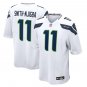 Men & Youth #11 Jaxon Smith-Njigba Seattle Seahawks White Stitched Game Jersey