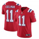 Men & Youth #11 Julian Edelman New England Patriots Color Rush Limited Red Jersey