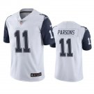 Men & Youth #11 Micah Parsons Dallas Cowboys Color Rush Limited White Jersey