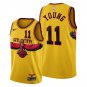 Men & Youth #11 Trae Young Atlanta Hawks City Edition Yellow Jersey