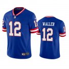 Men & Youth #12 Darren Waller New York Giants Royal Classic Vapor Limited Jersey