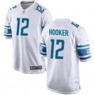 Men & Youth #12 Hendon Hooker Detroit Lions White Game Jersey
