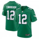 Men & Youth #12 Randall Cunningham Philadelphia Eagles 2023 Alternate Game Green Jersey