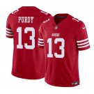 Men & Youth #13 Brock Purdy San Francisco 49ers Color Rush Limited Scarlet Jersey