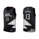 Men & Youth #13 Paul George Los Angeles Clippers Statement Edition Black Jersey