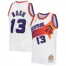 Men & Youth #13 Steve Nash Phoenix Suns Throwback Edition White Jersey