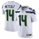Men & Youth #14 D.K. Metcalf Seattle Seahawks Color Rush Limited White Jersey