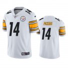 Men & Youth #14 George Pickens Pittsburgh Steelers Color Rush Limited White Jersey