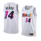 Men & Youth #14 Tyler Herro Miami Heat 2022-23 City Edition Mashup Vol.2 White Jersey
