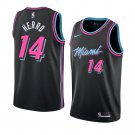 Men & Youth #14 Tyler Herro Miami Heat City Edition Black Jersey