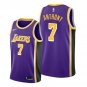 Men & Youth #15 Carmelo Anthony Los Anleges Lakers Statement Edition Purple Jersey