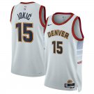 Men & Youth #15 Nikola Jokic Denver Nuggets 2022-23 City Edition White Jersey
