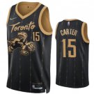 Men & Youth #15 Vince Carter Toronto Raptors City Edition Black Jersey