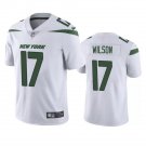 Men & Youth #17 Garrett Wilson New York Jets Color Rush Limited White Jersey