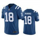 Men & Youth #18 Peyton Manning Indianapolis Color Rush Limted Blue Jersey