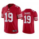 Men & Youth #19 Deebo Samuel San Francisco 2022-23 Color Rush Limited Red Jersey