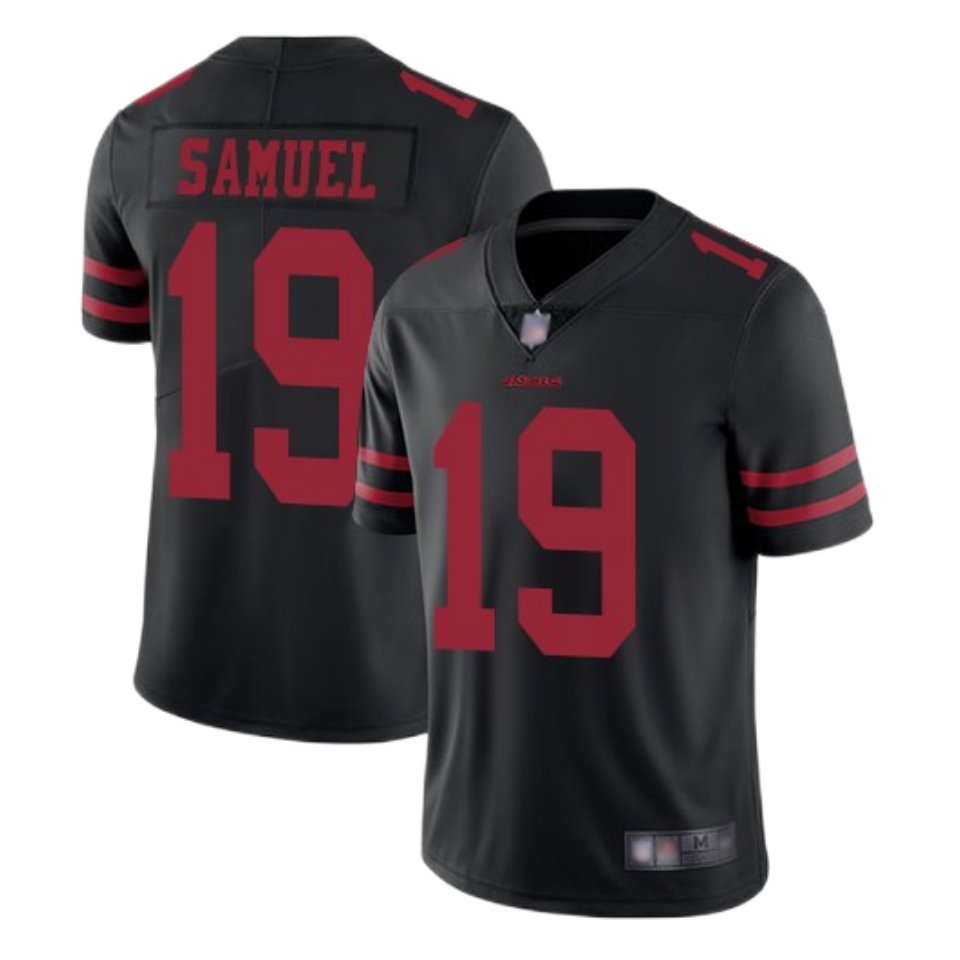 Men & Youth #19 Deebo Samuel San Francisco Color Rush Limited Black Jersey
