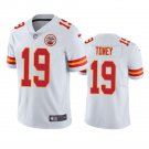 Men & Youth #19 Kadarius Toney Kansas City Chiefs Color Rush Limited White Jersey
