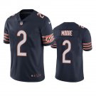 Men & Youth #2 D.J. Moore Chicago Bears Color Rush Limited Vapor Navy Jersey