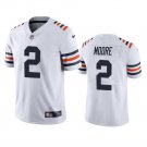 Men & Youth #2 D.J. Moore Chicago Bears Color Rush Vapor Limited Classic White Jersey