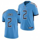 Men & Youth #2 Julio Jones Tennessee Titans Color Rush Limited Blue Jersey