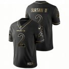 Men & Youth #2 Patrick Surtain II Denver Broncos Black Golden Edition Jersey