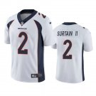 Men & Youth #2 Patrick Surtain II Denver Broncos Color Rush Limited White Jersey