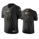 Men & Youth #2 Tyler Bass Buffalo Bills Black Golden Edition Jersey
