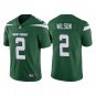 Men & Youth #2 Zach Wilson New York Color Rush Limited Green Jersey