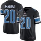 Men & Youth #20 Barry Sanders Detroit Lions Color Rush Limited Black Jersey