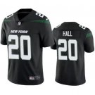 Men & Youth #20 Breece Hall Jets Color Rush Limited Black Jersey