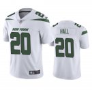Men & Youth #20 Breece Hall Jets Color Rush Limited White Jersey