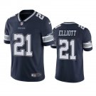 Men & Youth #21 Ezekiel Elliott Dallas Cowboys Color Rush Limited Navy Jersey
